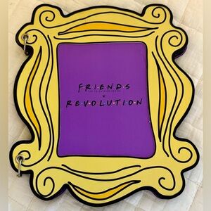 Friends & Revolution Eyeshadow Pallet CoLab Iconic Yellow Frame Y2K